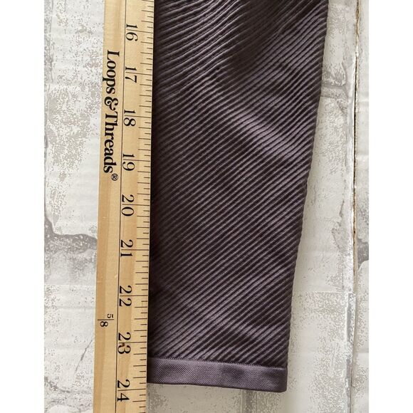 Fabletics Shadow Mid Rise Seamless Rib 7/8 Leggings Compression Sculpt Yoga Sz M - Picture 7 of 9